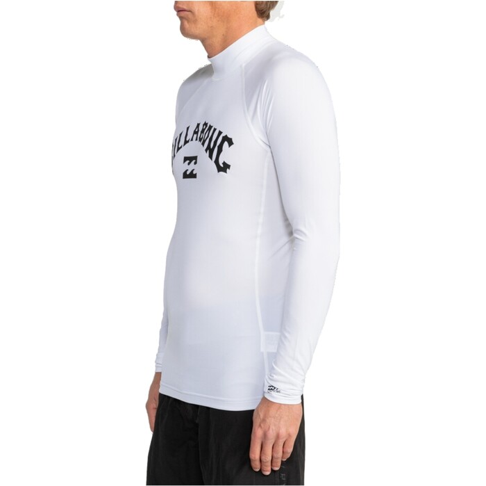 Billabong Mnner 2024 Logo Surf Long Sleeve Lycra Weste EBYWR03011 - White